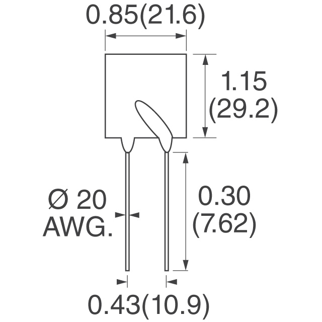 RUEF800-1 Littelfuse Inc. Rückstellbare PTC-Sicherungen